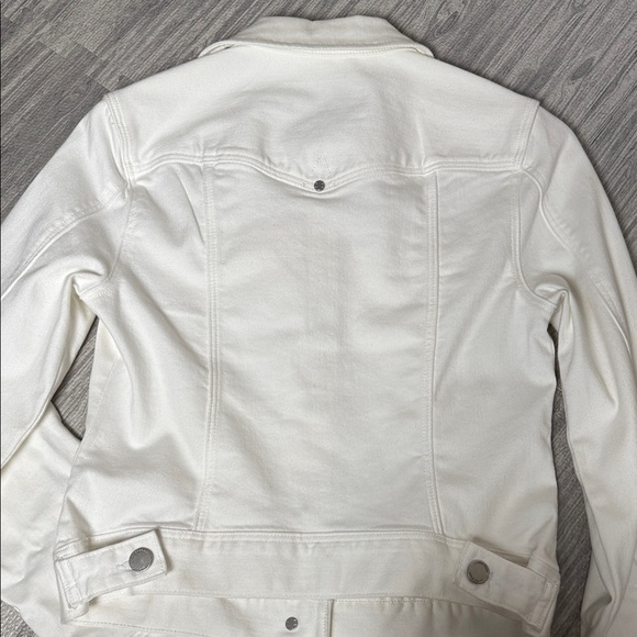 Liverpool Women's White Jean Jacket Size XS - Picture 5 of 6